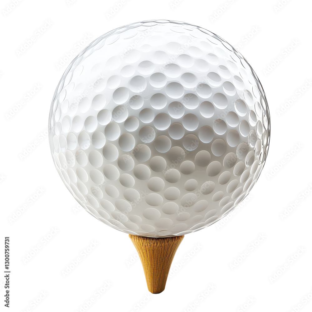 Crisp Golf Tee Isolated on Transparent Background, PNG Crisp Golf Tee Isolated on Transparent Background, PNG