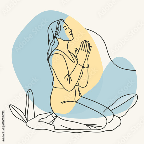 Woman praying