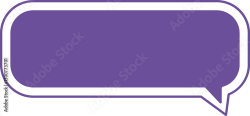 Chat conversation speech bubble icon