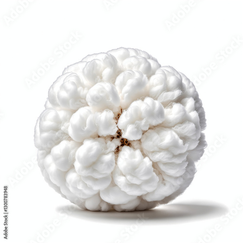 white flower isolated on white background