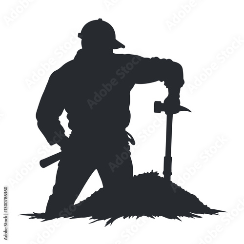Worker Silhouette 