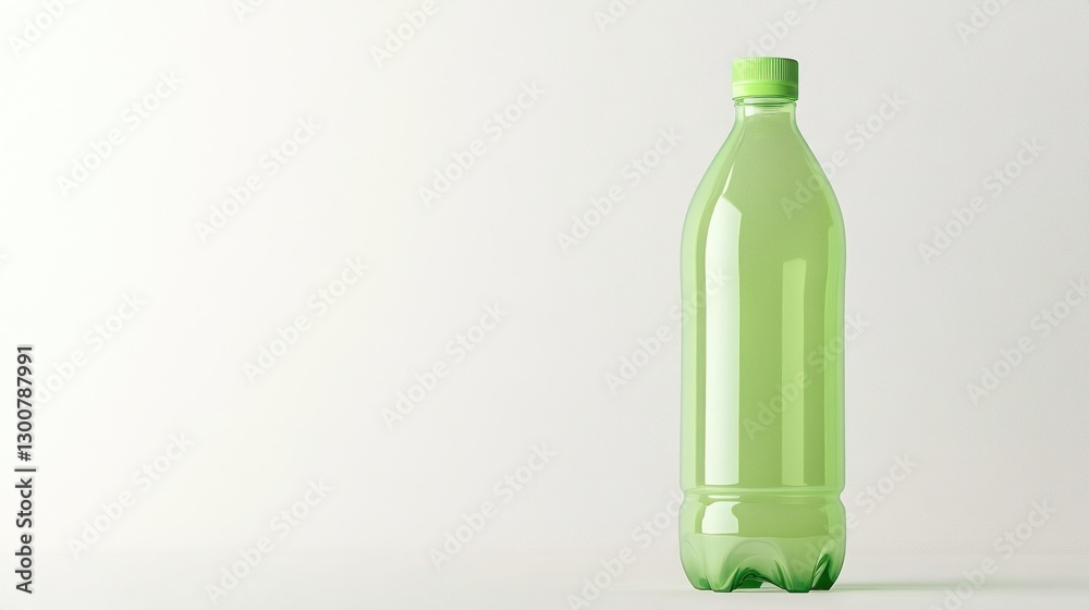 Green Plastic Bottle on White Background (1) Green Plastic Bottle on White Background (1)