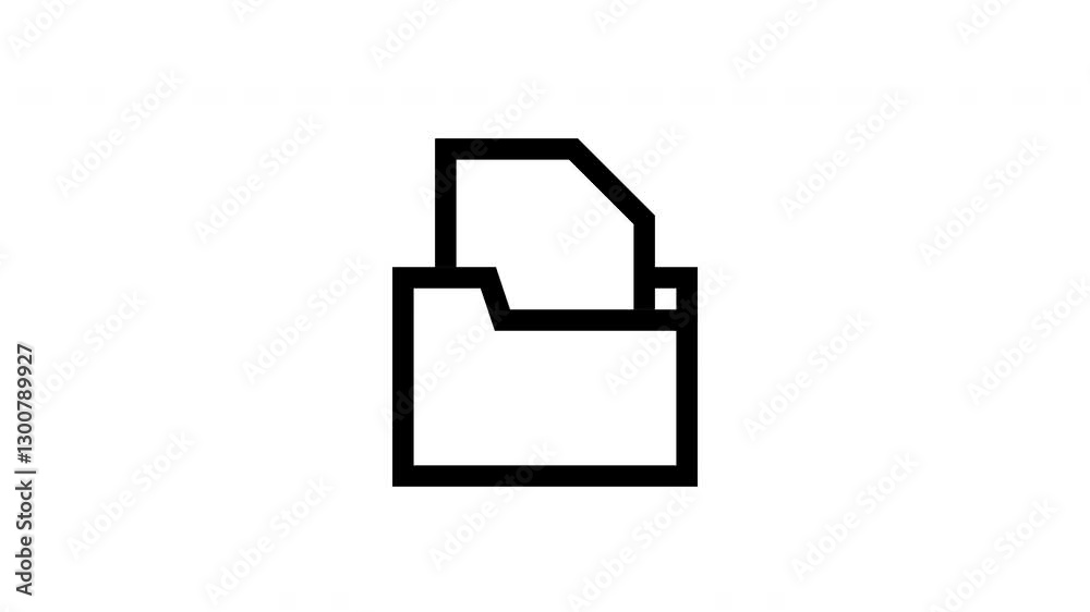medical record animated icon medical record animated icon