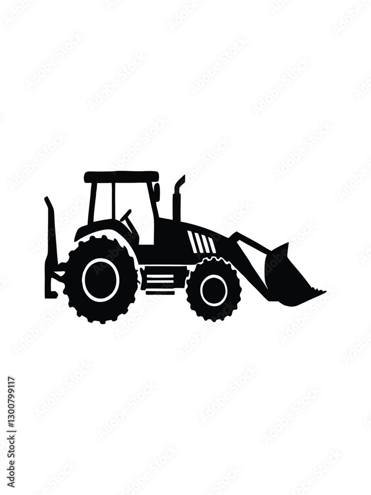 tractor isolated on white background tractor isolated on white background