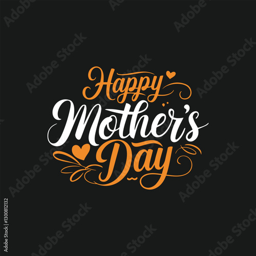 Wallpaper Mural Happy Mother's Day greeting with a beautiful text design background Torontodigital.ca