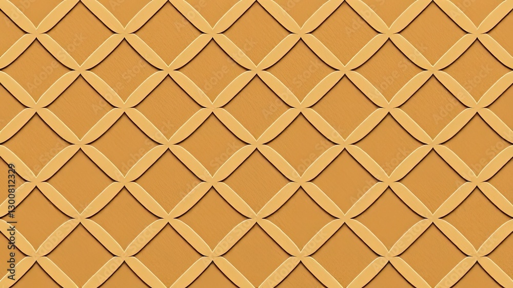 Seamless Golden Diamond Pattern Texture Background Design Seamless Golden Diamond Pattern Texture Background Design