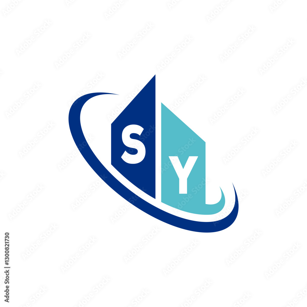 The modern logo design features a stylized two-letter initial in shades of blue, surrounded by circular elements to convey fluidity and professionalism The modern logo design features a stylized two-letter initial in shades of blue, surrounded by circular elements to convey fluidity and professionalism