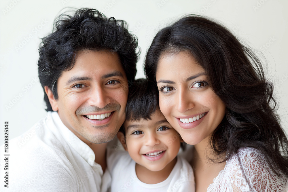 Family of three, healthy lifestyle concept Family of three, healthy lifestyle concept