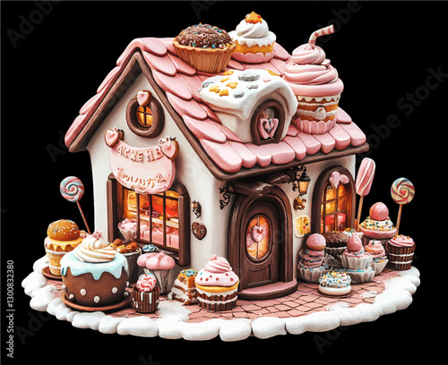 Sweet Dreams Bakery: A Vector Art Creation