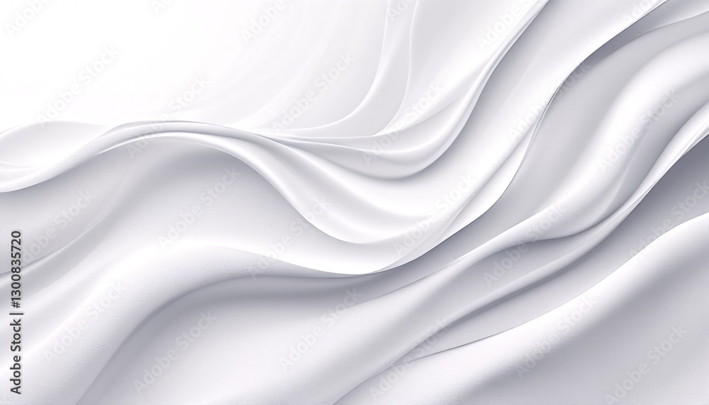 Abstract Background of White Fabric Draping. Abstract Background of White Fabric Draping.
