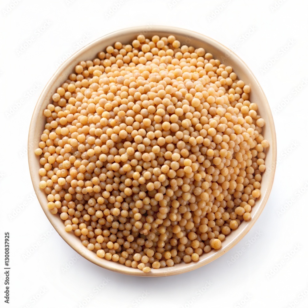 Uncooked Sorghum Isolated on White Background for Grains and Healthy Cooking Uncooked Sorghum Isolated on White Background for Grains and Healthy Cooking