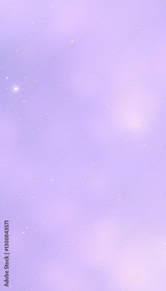 Obraz premium abstract pastel pale purple galaxy nebula background, one line art. with white shades