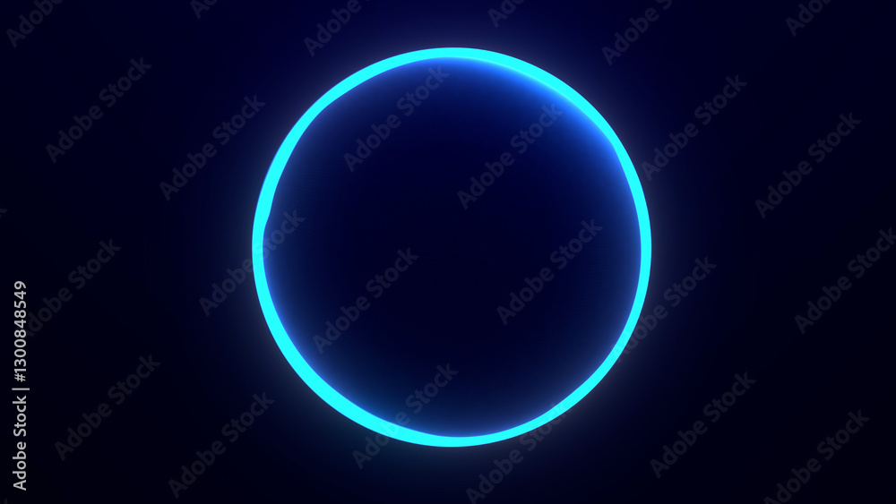 Blue fluid looped glowing abstract energy sphere with particle field.Design of futuristic neon plasma ball. Technology, science, engineering concept for background. Blue fluid looped glowing abstract energy sphere with particle field.Design of futuristic neon plasma ball. Technology, science, engineering concept for background.