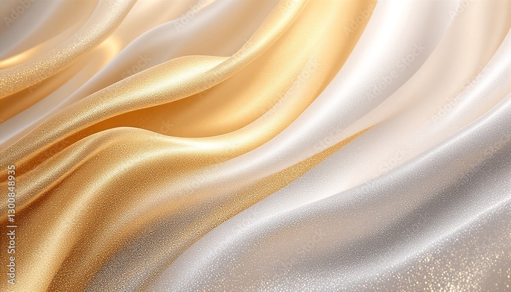 Fototapeta premium gold and silver fabric.