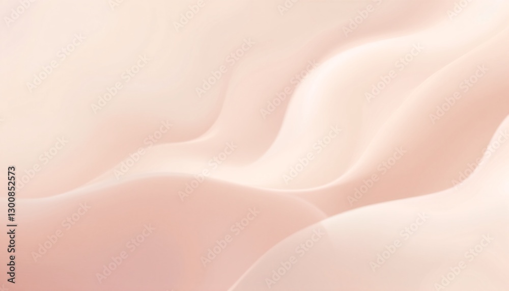 Obraz premium Soft pink background with abstract shapes.