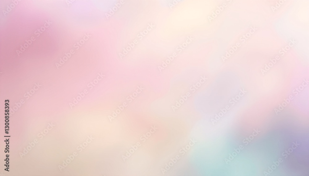 Obraz premium Soft pastel colors blend together to create a calming and soothing background.