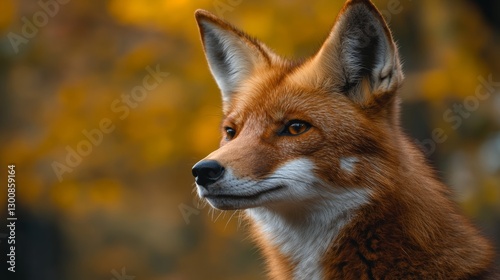 a dhole at the forest during autumn