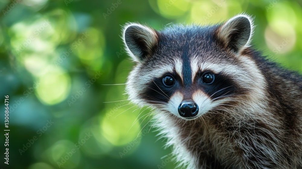 close-up photo of a raccoon close-up photo of a raccoon