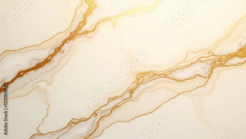 Subtle gold veins create an elegant marble-like texture on a creamy off-white background.