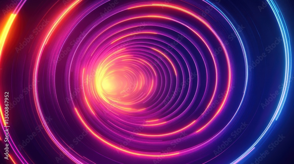 Mesmerizing Spiral of Light: A Vibrant Journey Through Colorful Circular Patterns and Radiant Neon Vortex Mesmerizing Spiral of Light: A Vibrant Journey Through Colorful Circular Patterns and Radiant Neon Vortex