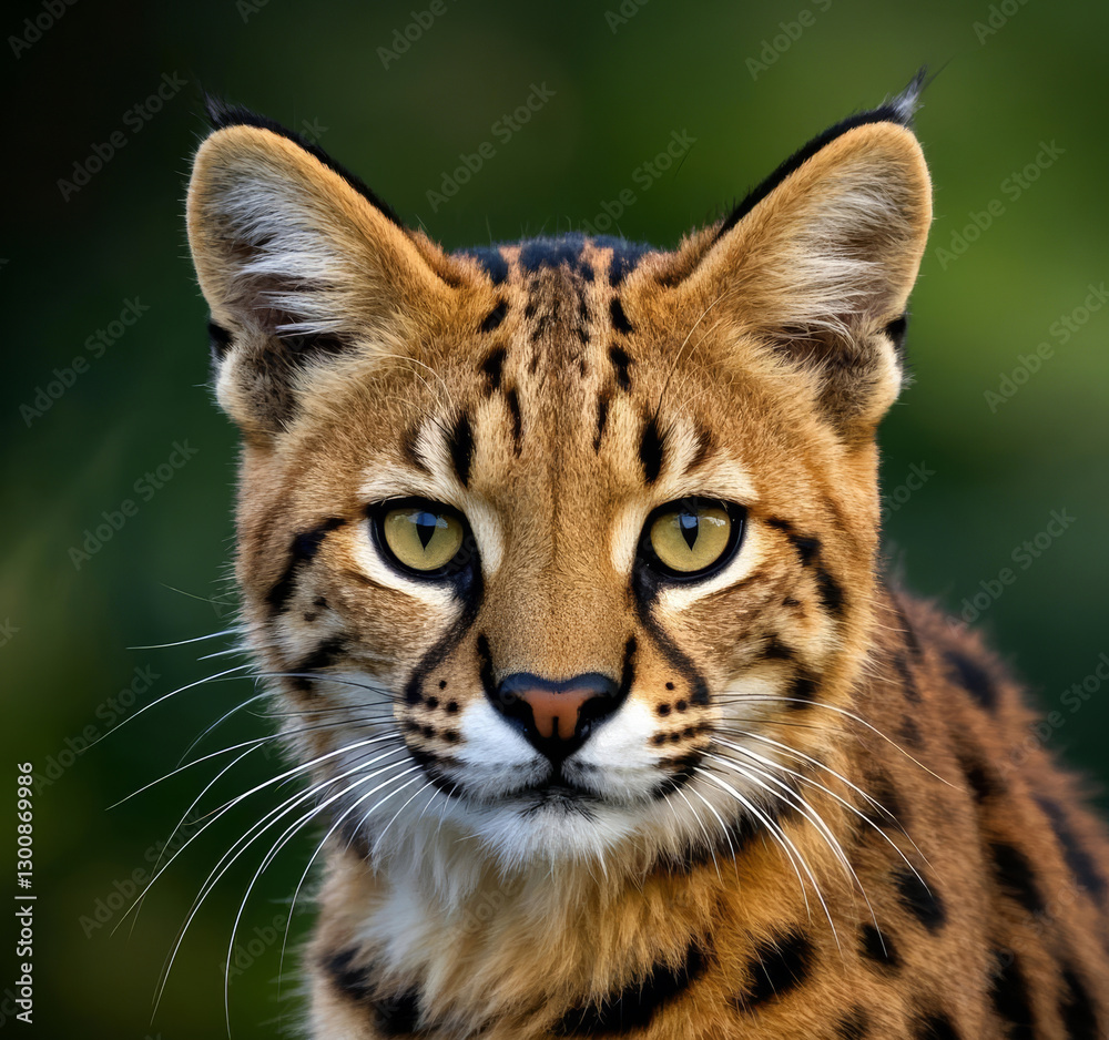 Fototapeta premium Close up of the Serval Cat