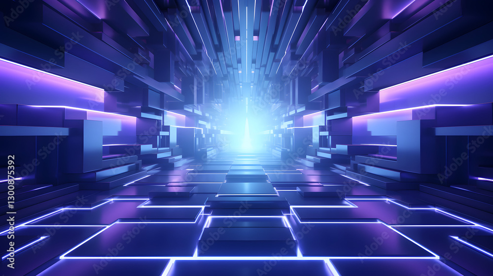 3d rendering of mind purple and blue abstract geometric background. Scene for advertising, technology, showcase, banner, game, sport, cosmetic, business, metaverse. Sci-Fi Illustration. Product displa 3d rendering of mind purple and blue abstract geometric background. Scene for advertising, technology, showcase, banner, game, sport, cosmetic, business, metaverse. Sci-Fi Illustration. Product displa