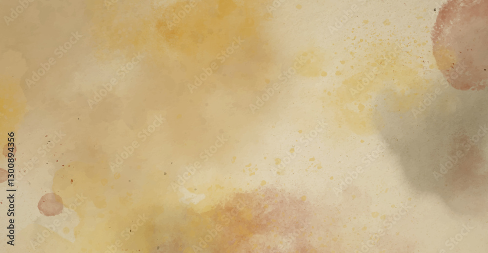Abstract watercolor art background template. Khaki and beige brown watercolor backdrop empty space for text, banner, presentation or product display graphic design Abstract watercolor art background template. Khaki and beige brown watercolor backdrop empty space for text, banner, presentation or product display graphic design
