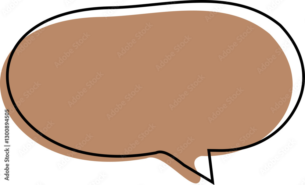 vector illustration of an abstract speech bubble vector illustration of an abstract speech bubble
