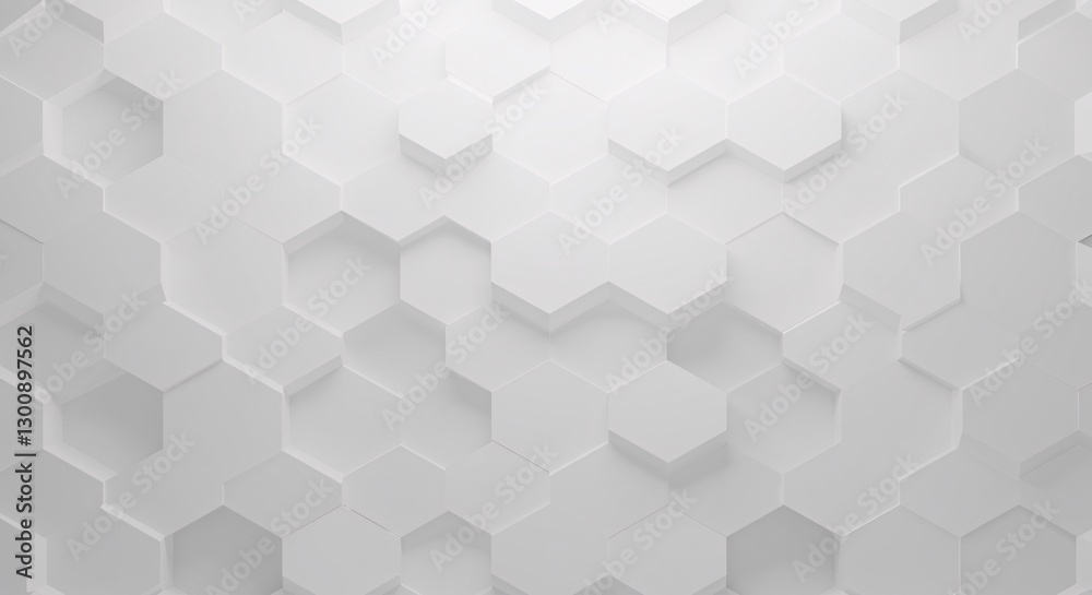 A clean, modern, and minimalist background featuring a repeating pattern of 3D hexagons A clean, modern, and minimalist background featuring a repeating pattern of 3D hexagons