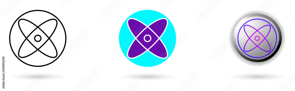 Quantum Bits modern icon and technology innovation. Various styles such as outline, solid, and glossy effects, ideal for AI startups, science research, and quantum computing development. Quantum Bits modern icon and technology innovation. Various styles such as outline, solid, and glossy effects, ideal for AI startups, science research, and quantum computing development.