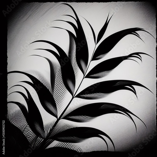 Photogram Light and Shadows on Photosensitive Paper