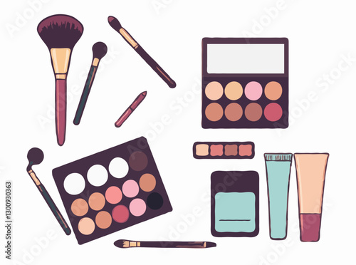 Makeup Artist Tools: Brushes, Palettes, and Skincare Products