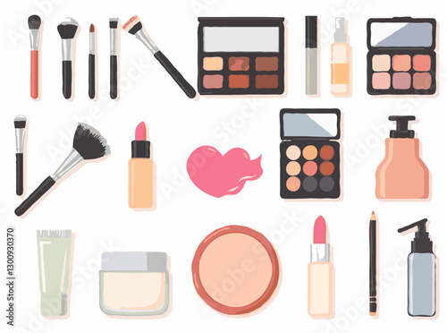 Makeup Artist Tools: Brushes, Palettes, and Skincare Products