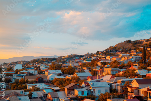 Rooftops in Georgia