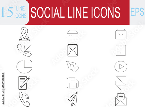 development-black-line-icon-15 social outline-icon-set