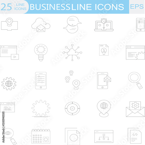development-black-line-icon-25-business-outline-icon-set