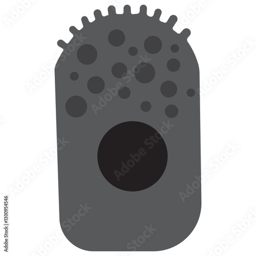 Club cell glyph icon