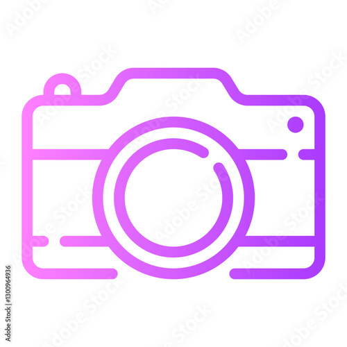 camera gradient icon