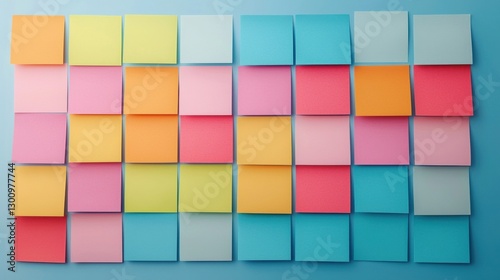 Minimalist Colorful Note Infographic with Clean Layout