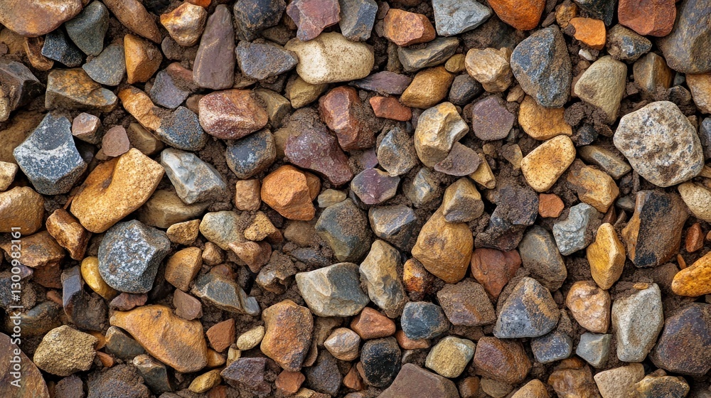Colorful gravel texture background Colorful gravel texture background