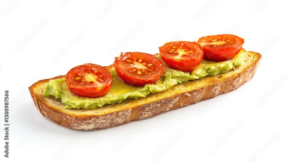 Avocado Toast with Cherry Tomatoes Avocado Toast with Cherry Tomatoes