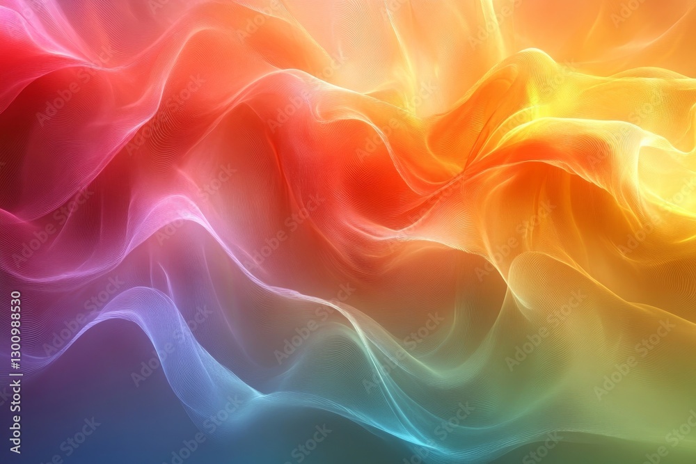 Obraz premium colorful abstract smoke or cloud background.