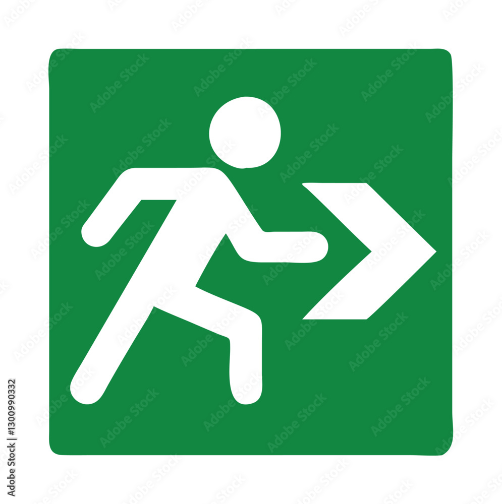 Emergency fire exit sign. running man icon to door. Exit emergency arrow sign vector image. Fire evacuation sign. warning sign plate logo stock images illustration. Emergency fire exit sign. running man icon to door. Exit emergency arrow sign vector image. Fire evacuation sign. warning sign plate logo stock images illustration.