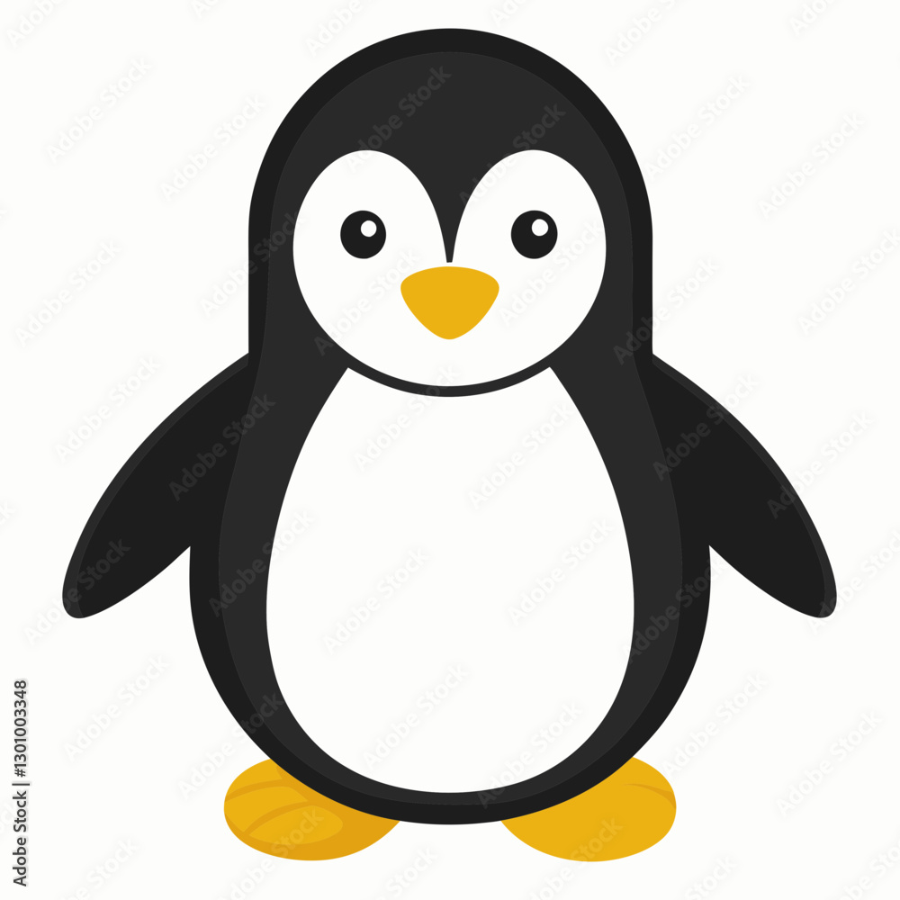 Obraz premium penguin on the snow