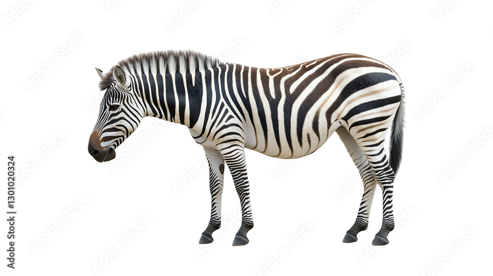 zebra isolated on white background , transparent png zebra isolated on white background , transparent png
