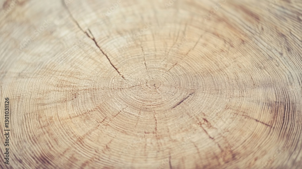 Naklejka premium Tree Trunk Cross Section