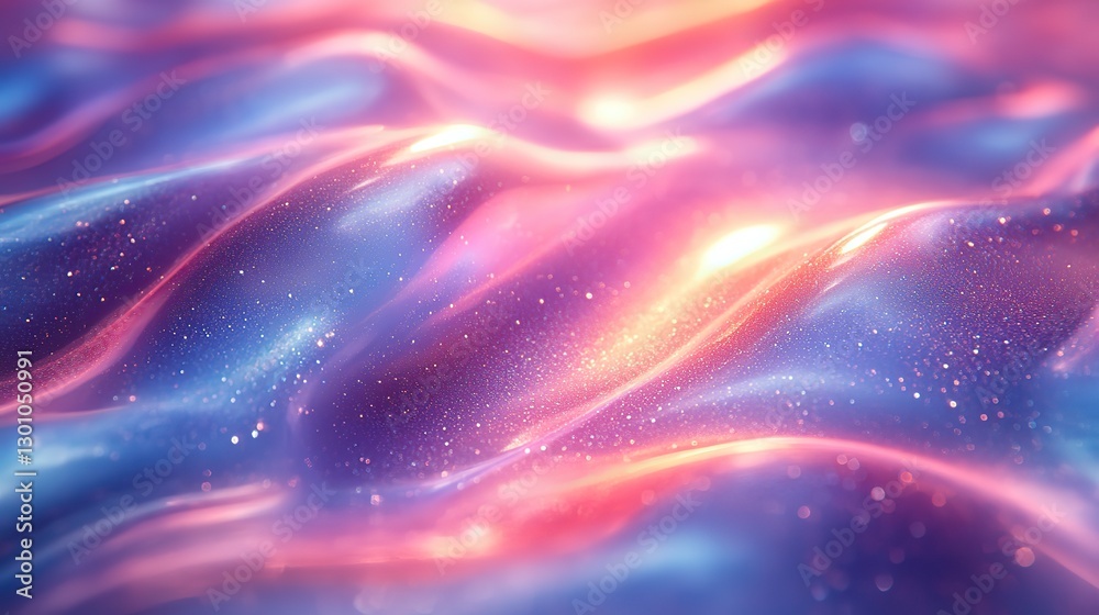 Soft focus holographic background in mint, turquoise, and purple evokes a dreamy, futuristic aesthetic. Soft focus holographic background in mint, turquoise, and purple evokes a dreamy, futuristic aesthetic.