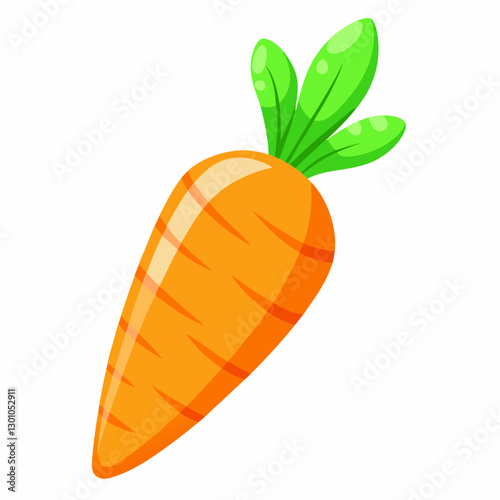 carrot with leaves