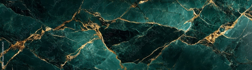 Dark Teal Marble with Gold Veining Texture Dark Teal Marble with Gold Veining Texture
