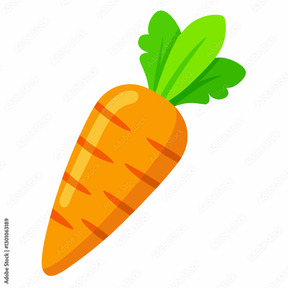 vector illustration of a carrot vector illustration of a carrot